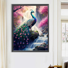 Load image into Gallery viewer, Peacock 50*65CM(Picture) Full AB Round Drill Diamond Painting
