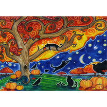 Load image into Gallery viewer, Pumpkin Halloween - 60*45CM 11CT Stamped Cross Stitch
