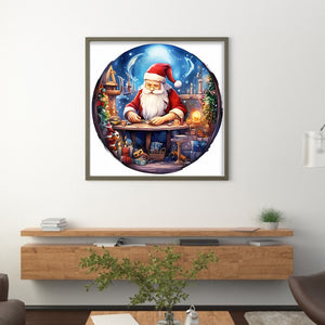 Santa Claus - 50*50CM 11CT Stamped Cross Stitch