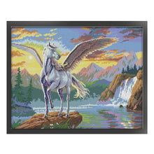 Load image into Gallery viewer, Joy Sunday Flying Horse - 54*43CM 14CT Stamped Cross Stitch
