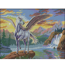 Load image into Gallery viewer, Joy Sunday Flying Horse - 54*43CM 14CT Stamped Cross Stitch
