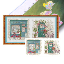 Load image into Gallery viewer, Joy Sunday Afternoon In Provence - 52*29CM 14CT Stamped Cross Stitch
