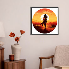 Load image into Gallery viewer, Western Cowgirl 30*30CM(Canvas) Full Round Drill Diamond Painting
