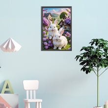 Load image into Gallery viewer, Rabbit 30*45CM(Canvas) Full Round Drill Diamond Painting
