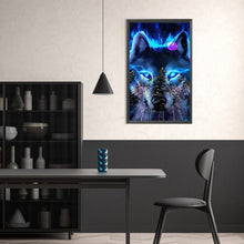 Load image into Gallery viewer, Wolf 30*50CM(Canvas) Full Round Drill Diamond Painting
