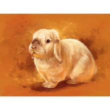 Load image into Gallery viewer, Rabbit 40*30CM(Canvas) Full Round Drill Diamond Painting
