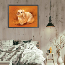 Load image into Gallery viewer, Rabbit 40*30CM(Canvas) Full Round Drill Diamond Painting
