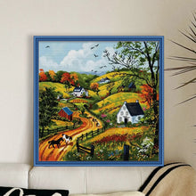 Load image into Gallery viewer, Joy Sunday Spring Hills - 55*55CM 14CT Stamped Cross Stitch
