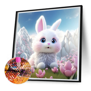 Rabbit 30*30CM(Canvas) Full Round Drill Diamond Painting