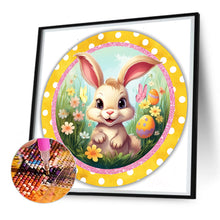 Load image into Gallery viewer, Rabbit 30*30CM(Canvas) Full Round Drill Diamond Painting
