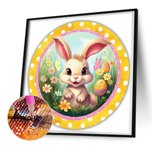 Rabbit 30*30CM(Canvas) Full Round Drill Diamond Painting