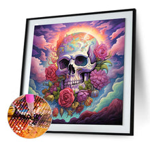 Load image into Gallery viewer, Flowers And Skulls 30*30CM(Canvas) Full Round Drill Diamond Painting
