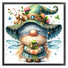 Load image into Gallery viewer, Dragonfly Goblin - 45*45CM 11CT Stamped Cross Stitch
