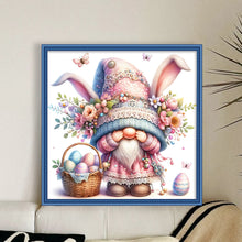 Load image into Gallery viewer, Easter Bunny Gnome - 45*45CM 11CT Stamped Cross Stitch
