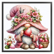 Load image into Gallery viewer, Strawberry Gnome - 45*45CM 11CT Stamped Cross Stitch
