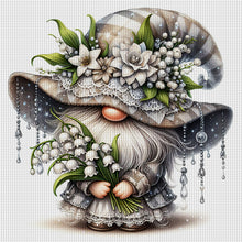 Load image into Gallery viewer, Lily Of The Valley Goblin - 45*45CM 11CT Stamped Cross Stitch
