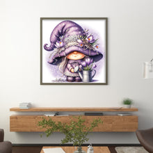 Load image into Gallery viewer, Tulip Gnome - 45*45CM 11CT Stamped Cross Stitch
