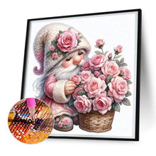 Load image into Gallery viewer, Rose Gnome 30*30CM(Canvas) Full Round Drill Diamond Painting
