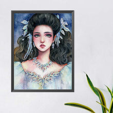 Load image into Gallery viewer, Girl In Fancy Dress 40*50CM(Canvas) Full Round Drill Diamond Painting
