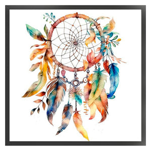 Dreamcatcher - 50*50CM 11CT Stamped Cross Stitch