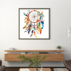 Dreamcatcher - 50*50CM 11CT Stamped Cross Stitch