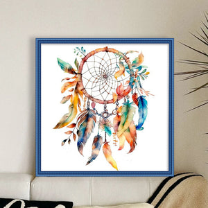 Dreamcatcher - 50*50CM 11CT Stamped Cross Stitch