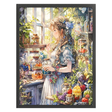 Load image into Gallery viewer, Girl - 50*65CM 11CT Stamped Cross Stitch
