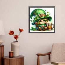 Load image into Gallery viewer, Clover Spirit St. Patrick&#39;S Day 30*30CM(Canvas) Full Round Drill Diamond Painting
