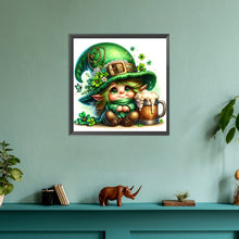 Load image into Gallery viewer, Clover Spirit St. Patrick&#39;S Day 30*30CM(Canvas) Full Round Drill Diamond Painting
