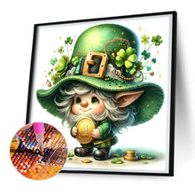 Load image into Gallery viewer, Clover Spirit St. Patrick&#39;S Day 30*30CM(Canvas) Full Round Drill Diamond Painting
