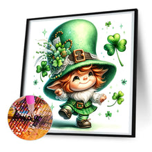 Load image into Gallery viewer, Clover Spirit St. Patrick&#39;S Day 30*30CM(Canvas) Full Round Drill Diamond Painting
