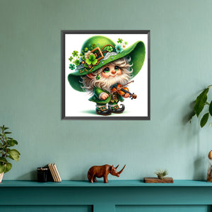 Clover Spirit St. Patrick'S Day 30*30CM(Canvas) Full Round Drill Diamond Painting