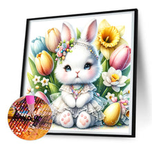 Load image into Gallery viewer, Easter Bunny 30*30CM(Canvas) Full Round Drill Diamond Painting
