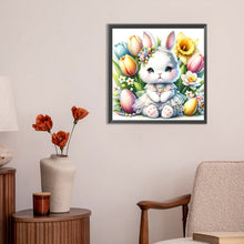 Load image into Gallery viewer, Easter Bunny 30*30CM(Canvas) Full Round Drill Diamond Painting
