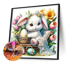 Load image into Gallery viewer, Easter Bunny 30*30CM(Canvas) Full Round Drill Diamond Painting
