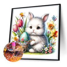 Load image into Gallery viewer, Easter Bunny 30*30CM(Canvas) Full Round Drill Diamond Painting
