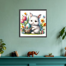 Load image into Gallery viewer, Easter Bunny 30*30CM(Canvas) Full Round Drill Diamond Painting
