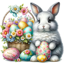 Load image into Gallery viewer, Easter Bunny 30*30CM(Canvas) Full Round Drill Diamond Painting
