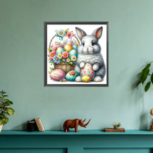 Load image into Gallery viewer, Easter Bunny 30*30CM(Canvas) Full Round Drill Diamond Painting
