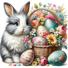 Load image into Gallery viewer, Easter Bunny 30*30CM(Canvas) Full Round Drill Diamond Painting
