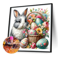 Load image into Gallery viewer, Easter Bunny 30*30CM(Canvas) Full Round Drill Diamond Painting
