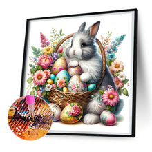 Load image into Gallery viewer, Easter Bunny 30*30CM(Canvas) Full Round Drill Diamond Painting
