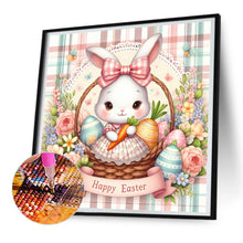 Load image into Gallery viewer, Easter Bunny 30*30CM(Canvas) Full Round Drill Diamond Painting
