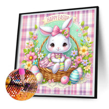 Load image into Gallery viewer, Easter Bunny 30*30CM(Canvas) Full Round Drill Diamond Painting
