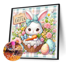 Load image into Gallery viewer, Easter Bunny 30*30CM(Canvas) Full Round Drill Diamond Painting
