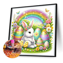 Load image into Gallery viewer, Easter Bunny 30*30CM(Canvas) Full Round Drill Diamond Painting
