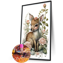 Load image into Gallery viewer, Deer 30*50CM(Canvas) Full Round Drill Diamond Painting
