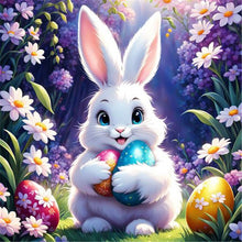 Load image into Gallery viewer, Easter Bunny Eggs 30*30CM(Canvas) Full Round Drill Diamond Painting
