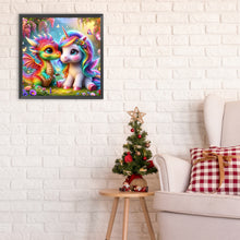 Load image into Gallery viewer, Rainbow Dragon And Rainbow Pony 30*30CM(Canvas) Full Round Drill Diamond Painting
