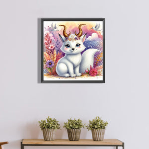 Fox 40*40CM(Canvas) Full Round Drill Diamond Painting